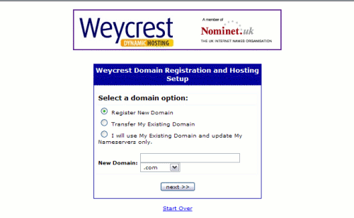 Choosing a Domain Name